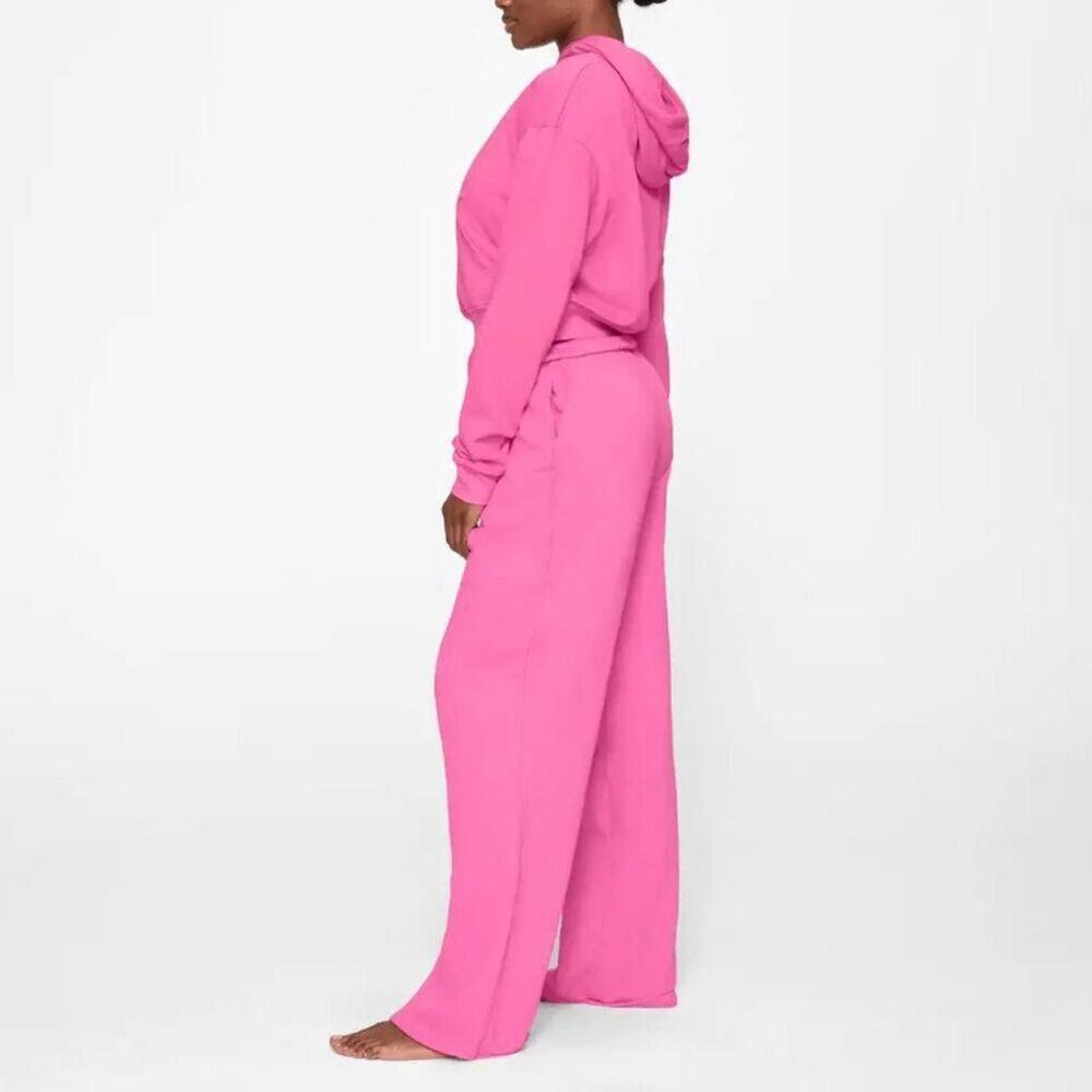 Skims Women's Pink Hoodie